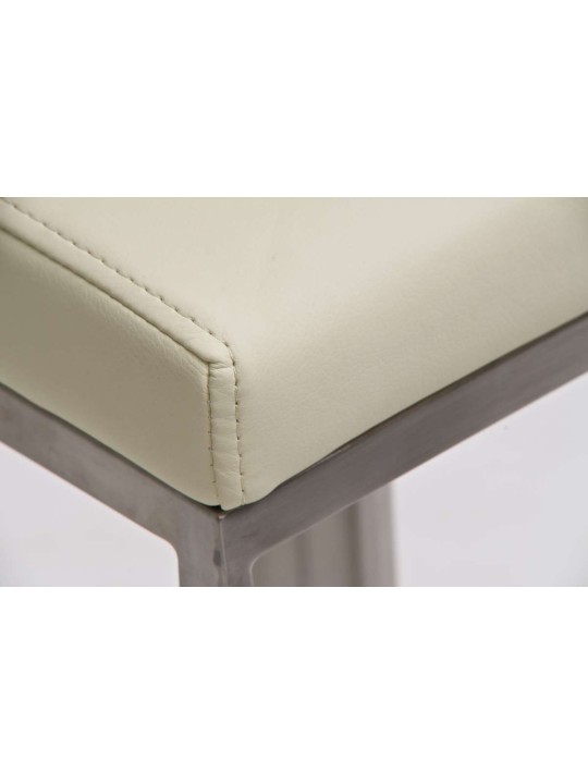 Barstol Panama E imiteret læder, creme Barstol Panama E imiteret læder, creme