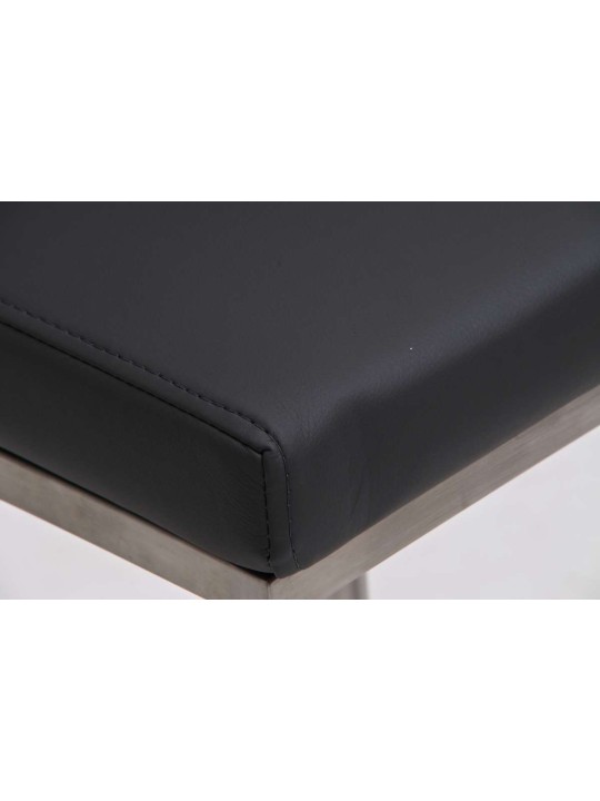 Barstol Panama E imiteret læder, grå Barstol Panama E imiteret læder, grå