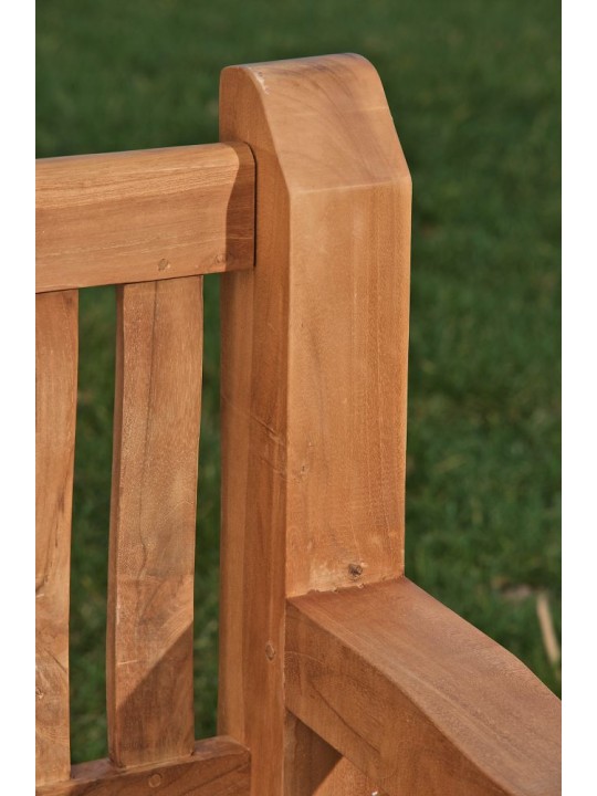 Teak bænk Jackson 120 cm, teak Teak bænk Jackson 120 cm, teak