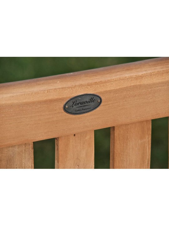 Teak bænk Jackson 120 cm, teak Teak bænk Jackson 120 cm, teak