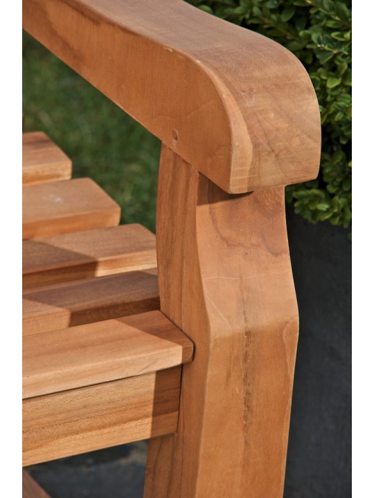 Teak bænk Jackson 180 cm, teak