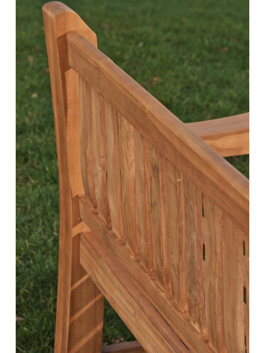 Teak bænk Jackson 180 cm, teak