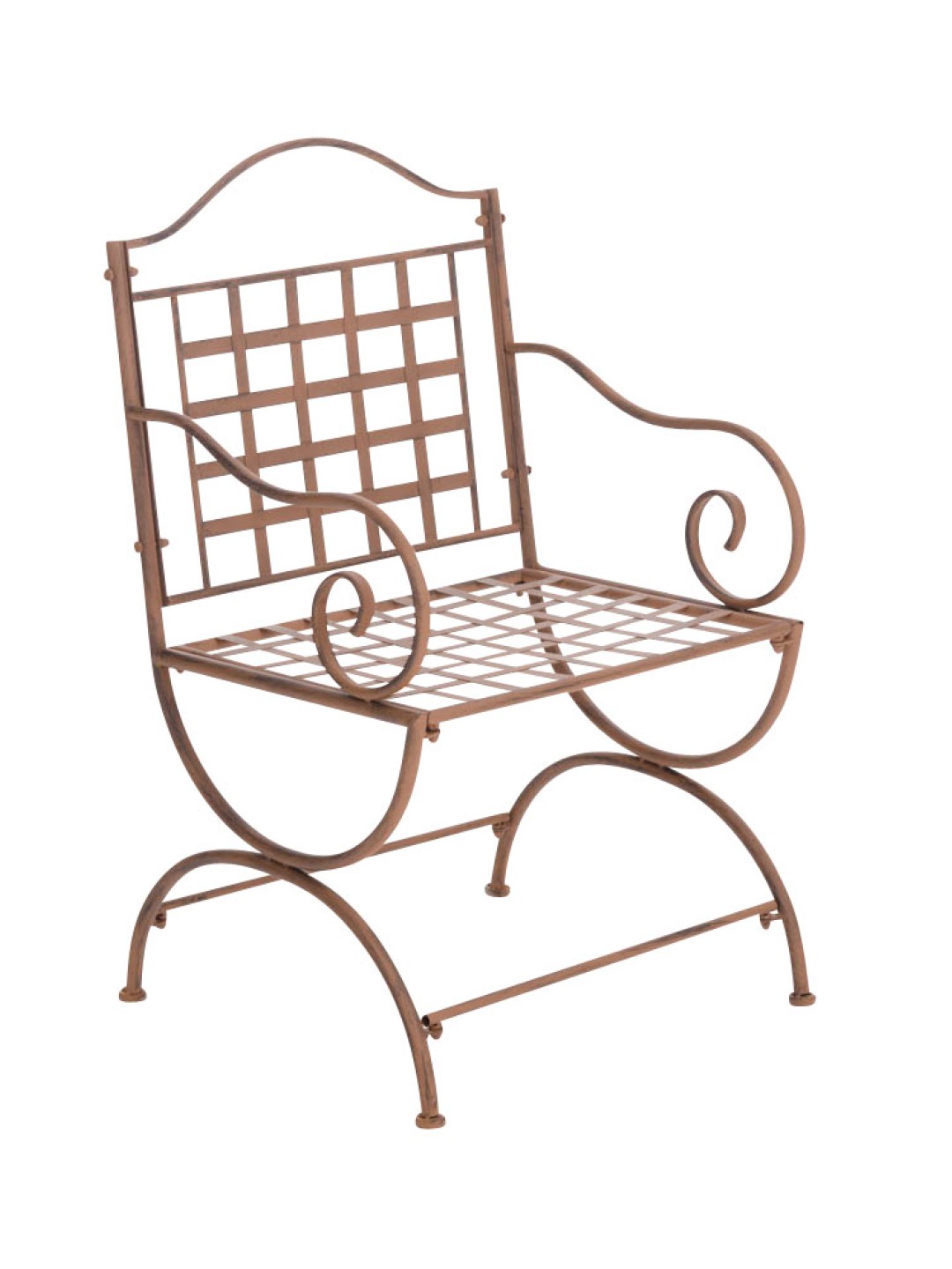 Stol Lotta, antik brun