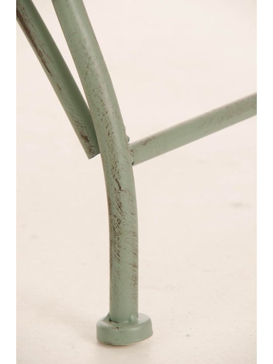 Havebænk Karma, antik grøn