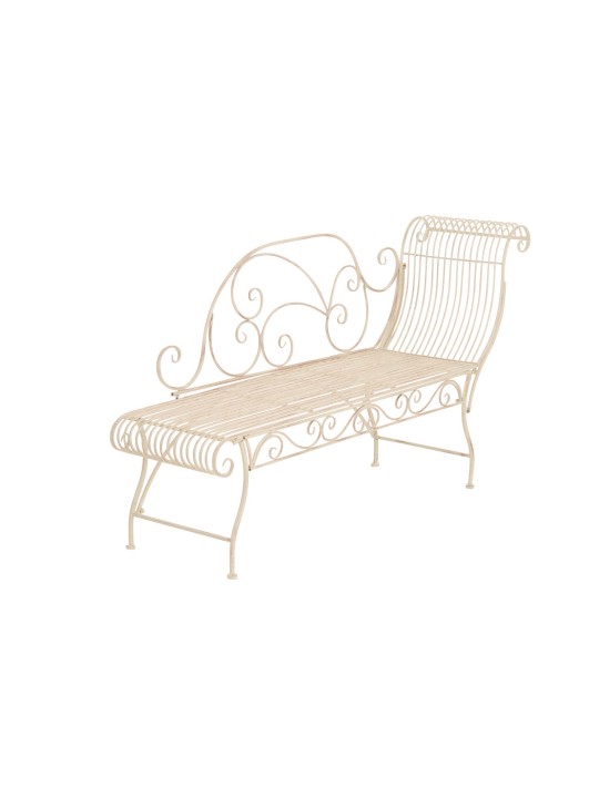 Havebænk Karma, antik creme