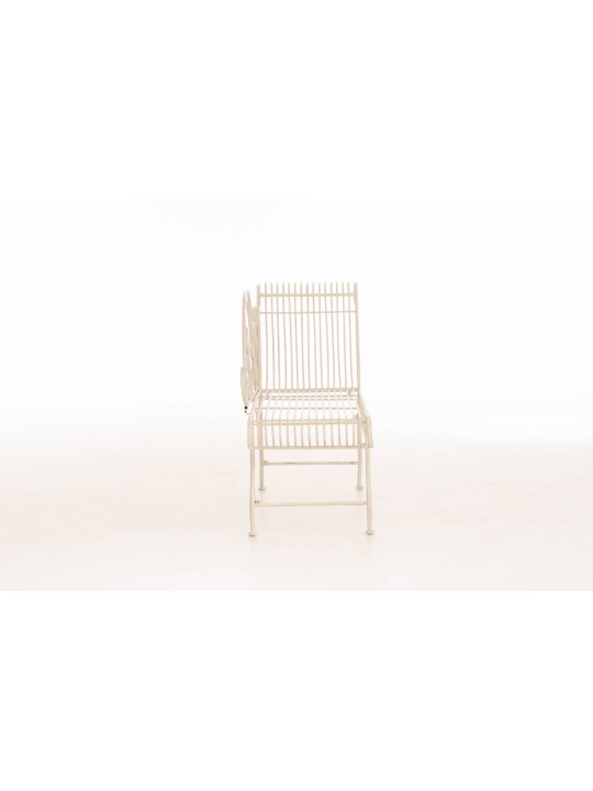 Havebænk Karma, antik creme