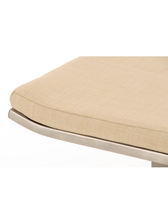 Barstol Lameng stof E78, creme