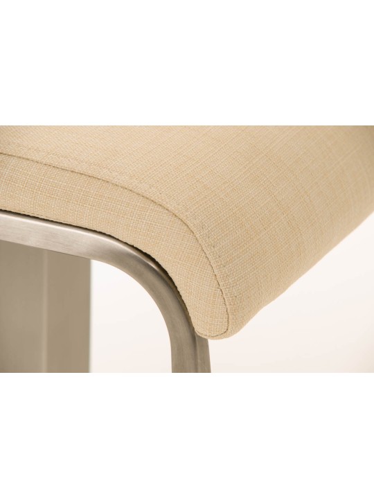 Barstol Lameng stof E78, creme