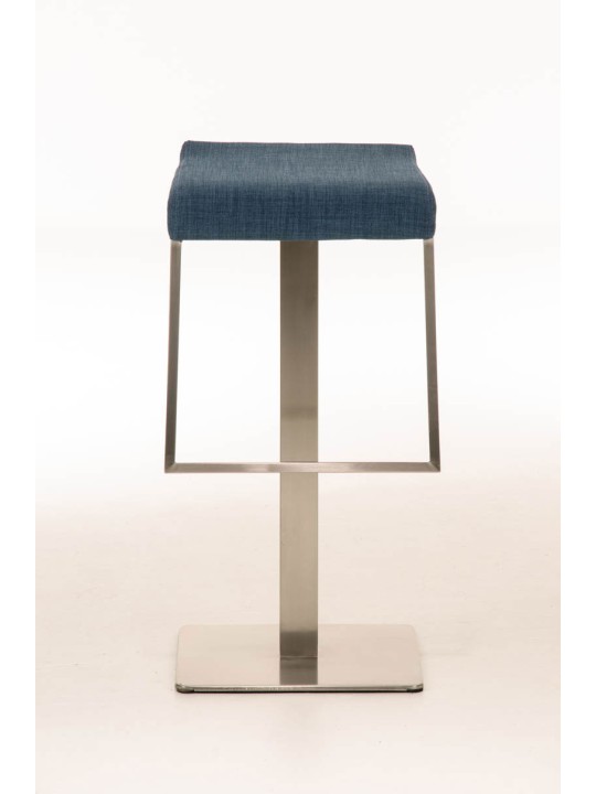 Barstol Lameng stof E78, blå