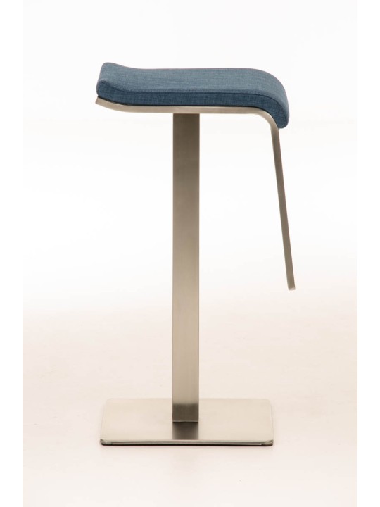 Barstol Lameng stof E78, blå