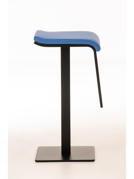 Barstol Lameng imiteret læder B78, blå Barstol Lameng imiteret læder B78, blå