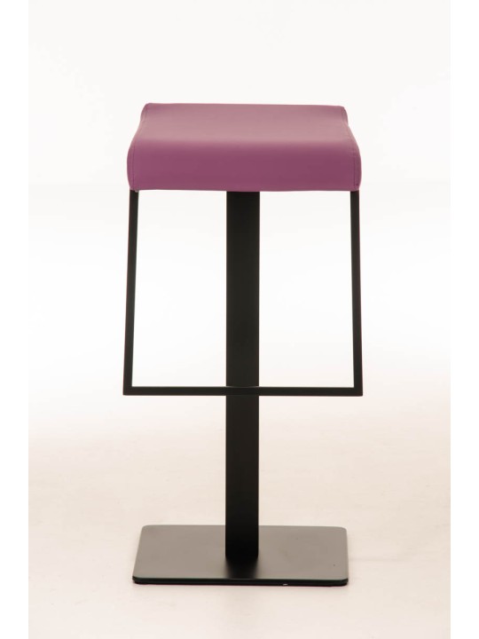 Barstol Lameng imiteret læder B78, lilla