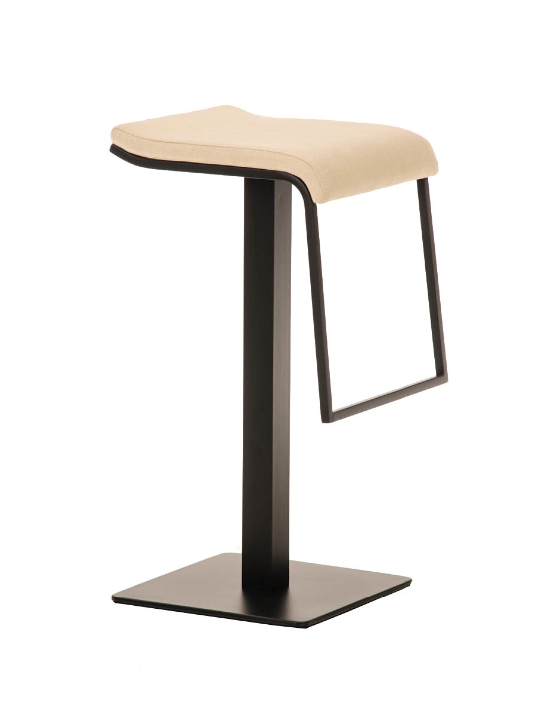 Barstol Lameng stof B78, creme