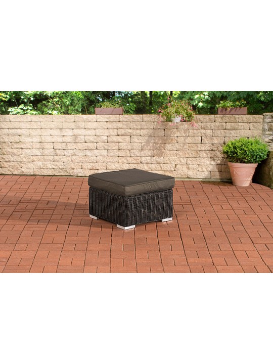 Taburet Bilbao / Madeira antracit, sort Taburet Bilbao / Madeira antracit, sort