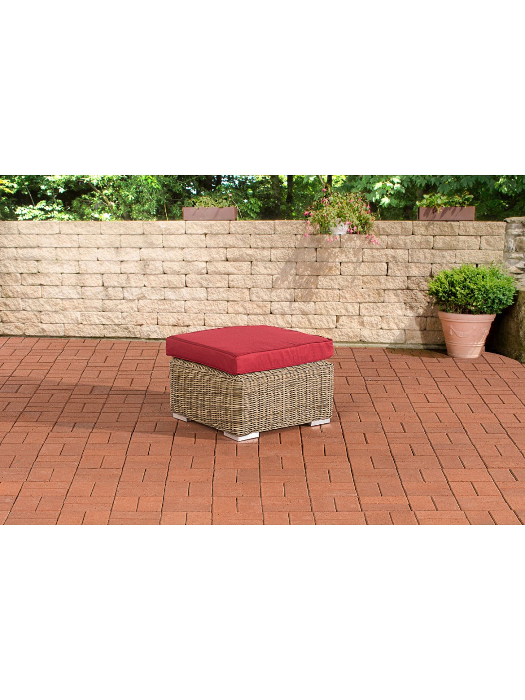 Taburet Bilbao / Madeira Ruby Red, natur