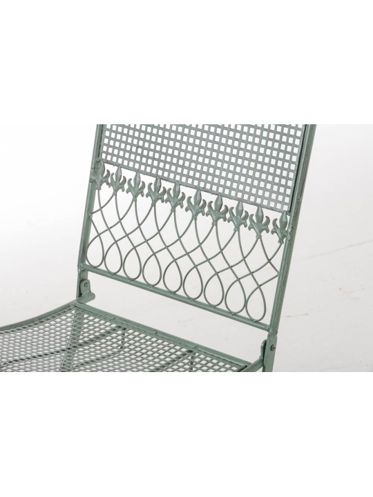 Stol Kiran, antik grøn