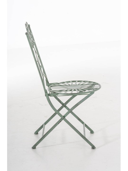 Stol Indra, antik grøn