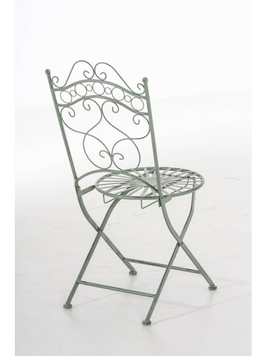 Stol Indra, antik grøn