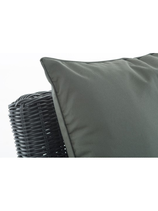 Lænestol Fisolo antracit 5mm, sort