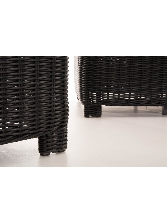 Lænestol Fisolo antracit 5mm, sort