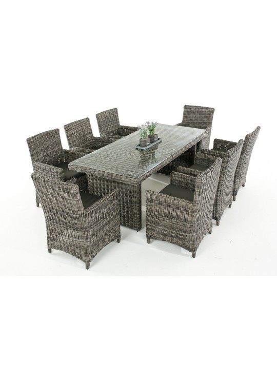 Fontana XL antracit siddegruppe, gråmeleret