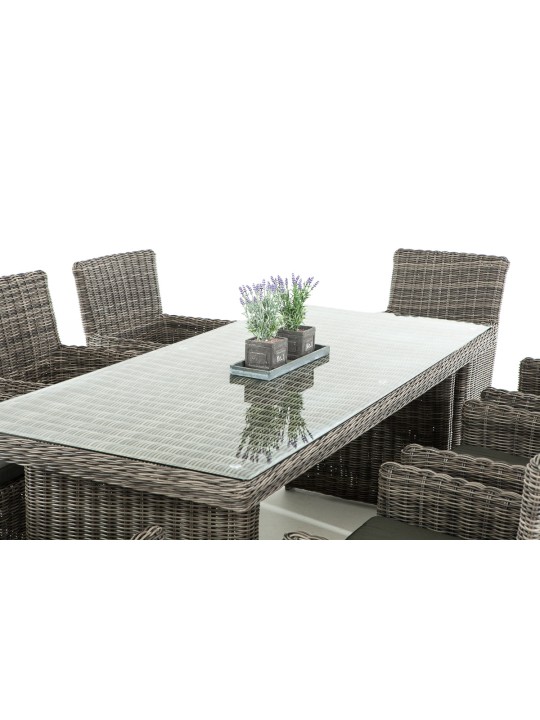 Fontana XL antracit siddegruppe, gråmeleret