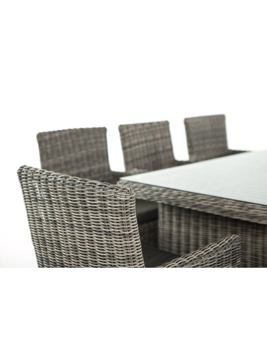 Fontana XL antracit siddegruppe, gråmeleret