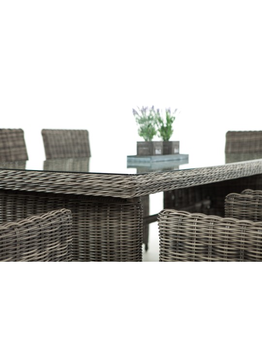 Fontana XL antracit siddegruppe, gråmeleret