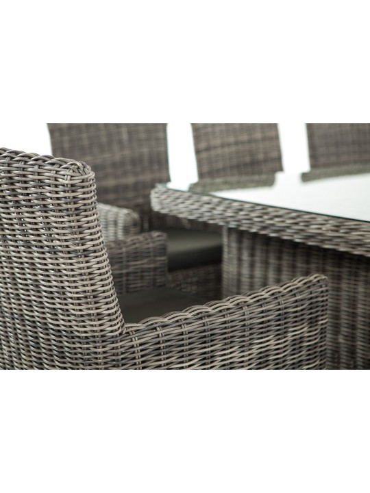 Fontana XL antracit siddegruppe, gråmeleret