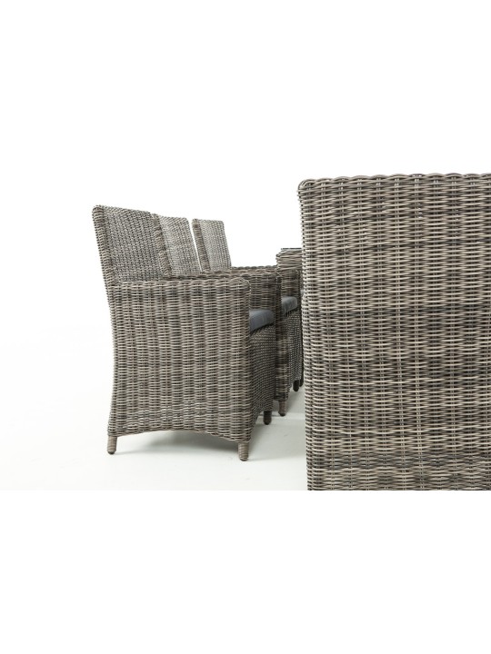 Fontana XL jerngrå siddegruppe, gråmeleret