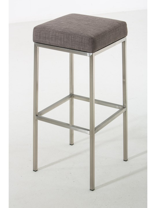 Barstol Montreal E85 stof, grå