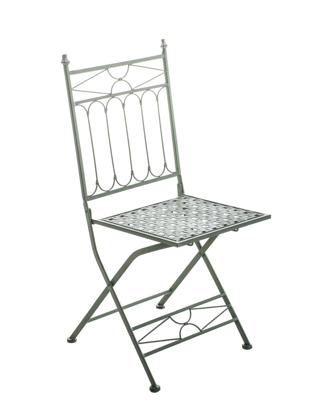 Foldestol ASINA, antik grøn