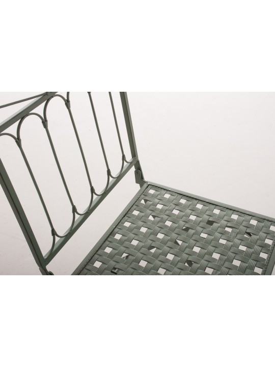 Foldestol ASINA, antik grøn