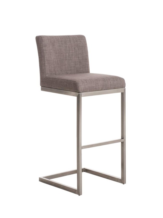 Barstol Paros stof, grå Barstol Paros stof, grå