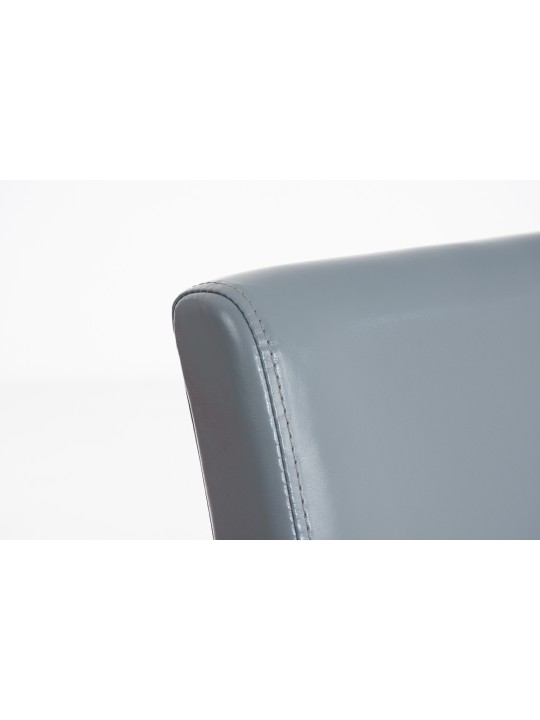 Spisestuestol Ina mørkebrun, grå