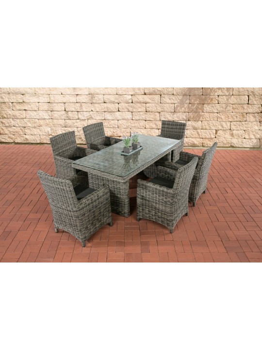 Fontana Antracit siddegruppe, gråmeleret Fontana Antracit siddegruppe, gråmeleret