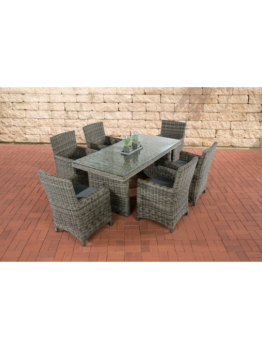 Fontana jerngrå siddegruppe, gråmeleret Fontana jerngrå siddegruppe, gråmeleret