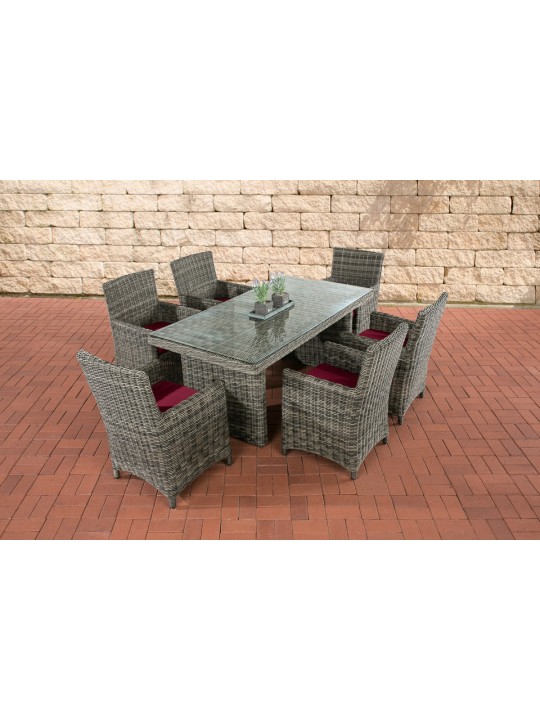 Fontana Ruby Red siddegruppe, gråmeleret Fontana Ruby Red siddegruppe, gråmeleret