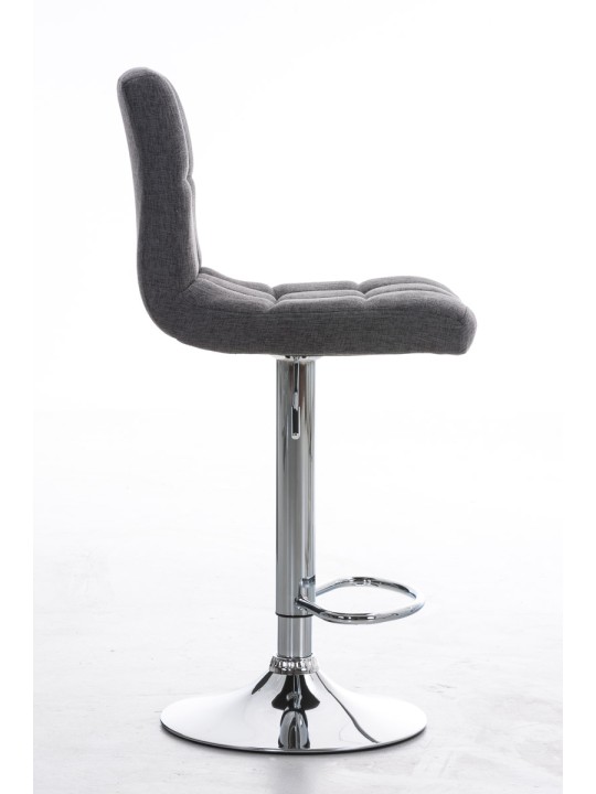 Barstol Peru STOF C, lysegrå