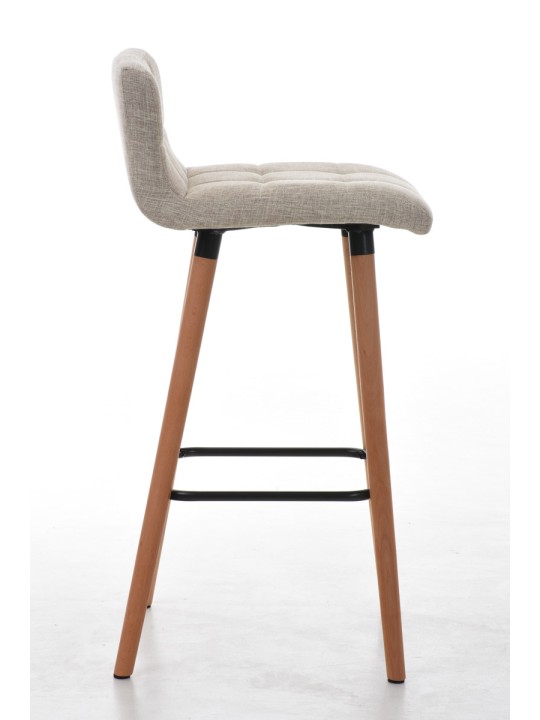 Barstol Lincoln stof, creme