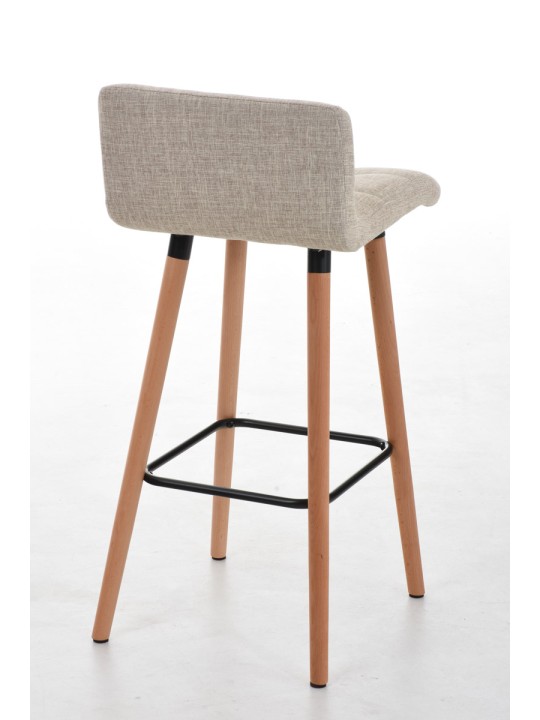 Barstol Lincoln stof, creme