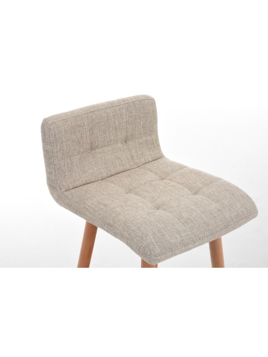Barstol Lincoln stof, creme