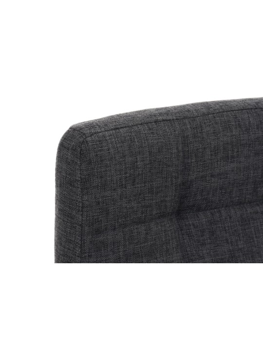 Barstol Lincoln stof, lysegrå