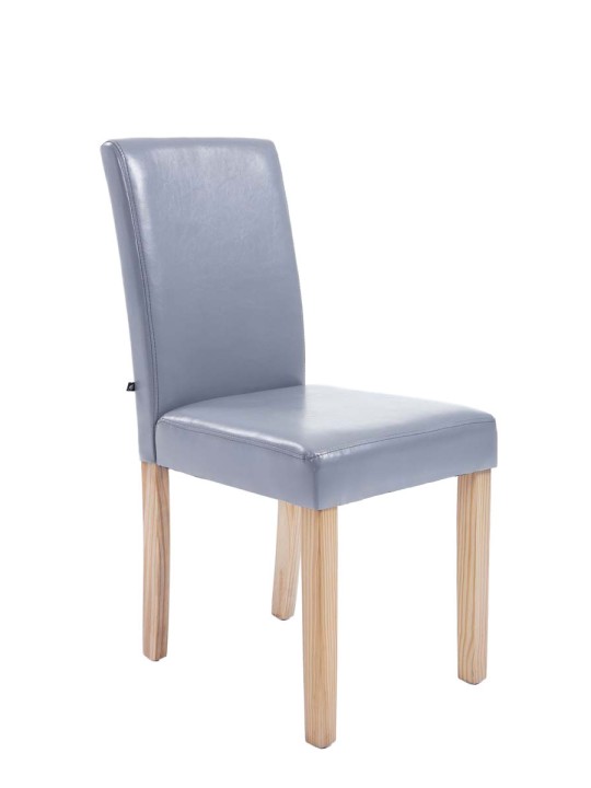 Spisestuestol Ina natura, grå