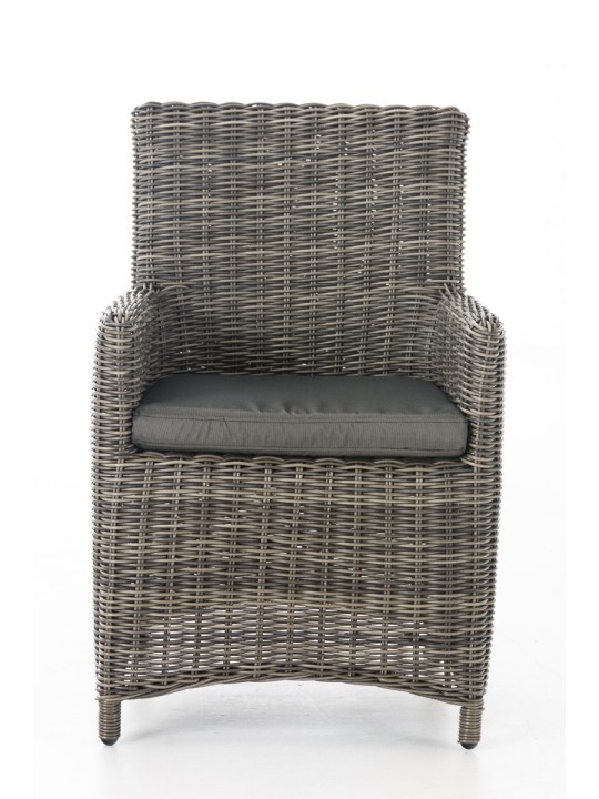 Stol Fontana / Sankt Marlo Antracit 5mm, gråmeleret Stol Fontana / Sankt Marlo Antracit 5mm, gråmeleret