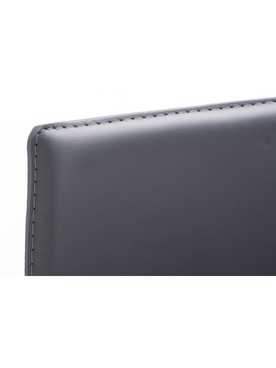 Barstol Avola læder flad B78, grå