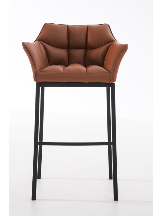 Barstol Damaso B med 4 fods stel, lysebrun Barstol Damaso B med 4 fods stel, lysebrun