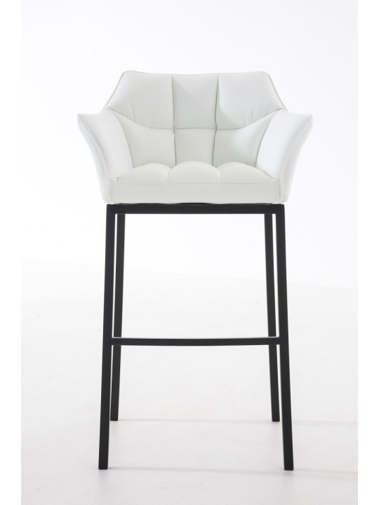 Barstol Damaso B med 4 fods stel, hvid Barstol Damaso B med 4 fods stel, hvid