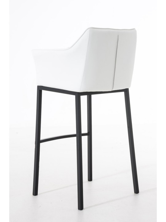 Barstol Damaso B med 4 fods stel, hvid Barstol Damaso B med 4 fods stel, hvid