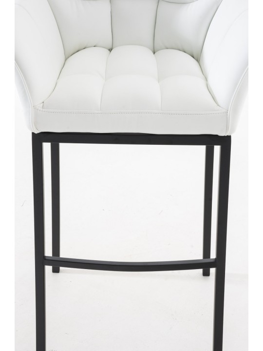 Barstol Damaso B med 4 fods stel, hvid Barstol Damaso B med 4 fods stel, hvid